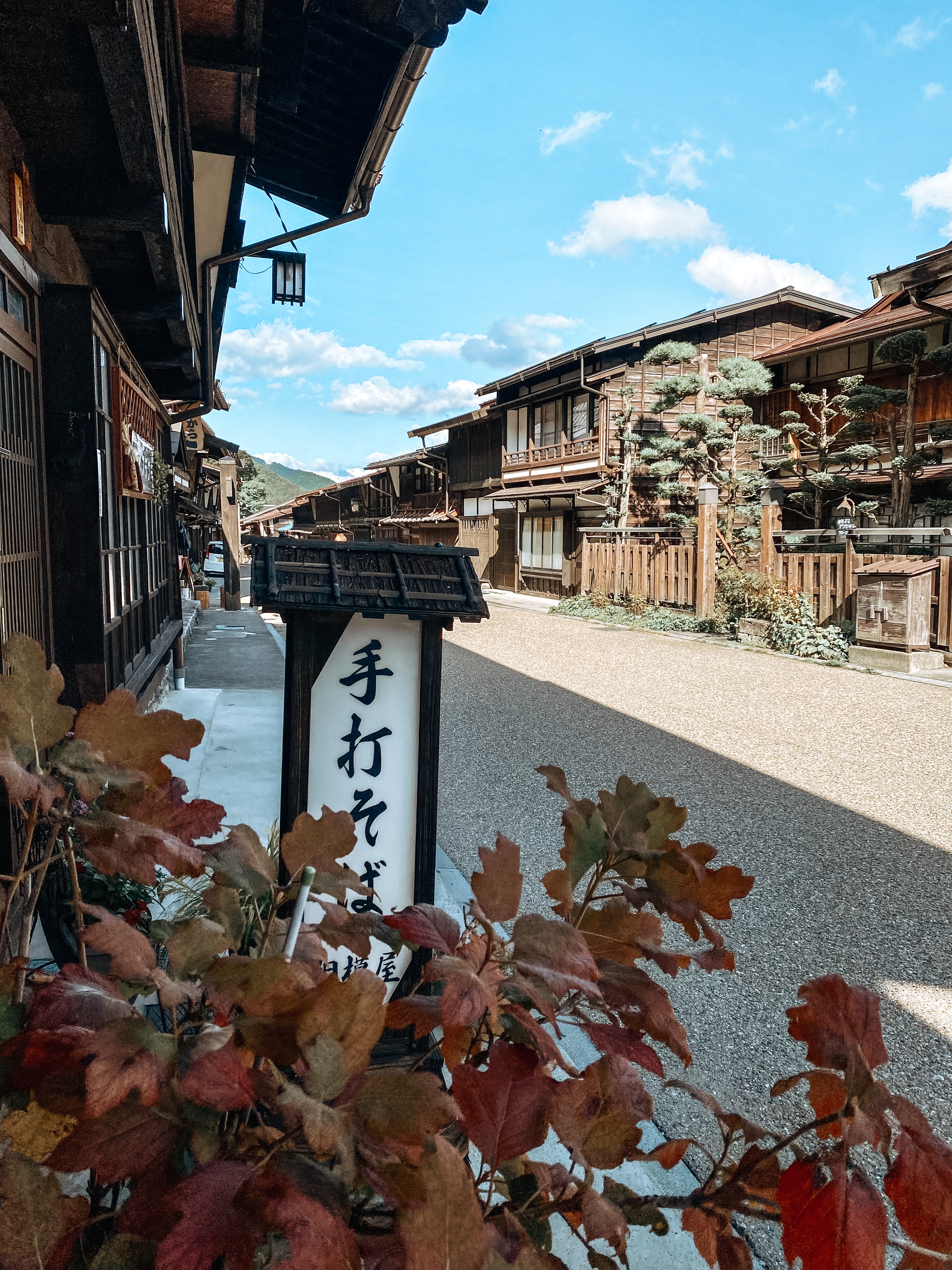 Caminar el Nakasendo bajo la lluvia